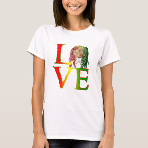Camiseta Rasta León Jamaiquino Reggae Love