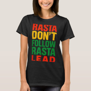 Camiseta Rasta no sigue, Dicho motivacional _1