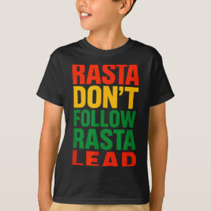 Camiseta Rasta no sigue, Dicho Motivacional _1