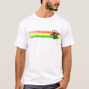 Camiseta Rasta Reggae coronó león