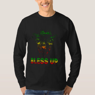Camiseta Rasta Reggae Goat quema la bandera del reggae de J