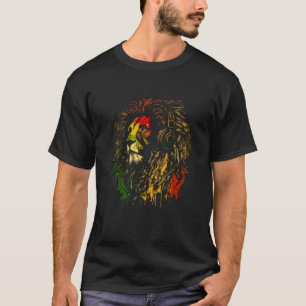 Camiseta Rasta Reggae León De Judá Orgullo Rastafario Regga
