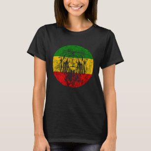 Camiseta Rasta Reggae León De Judah Raíces Jamaiquinas Rast