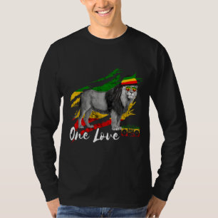 Camiseta Rasta Reggae León De Judah Rastafari Orgullo Jamai