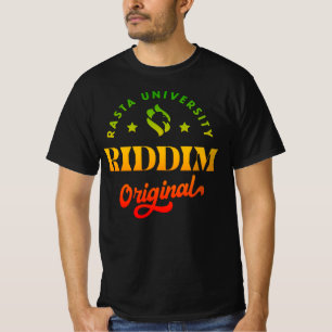 Camiseta Rasta University Riddim Original Rasta Reggae