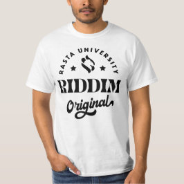 Camiseta Rasta University Riddim Original Reggae