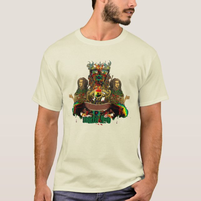 CAMISETA RASTA VIVEN (Anverso)