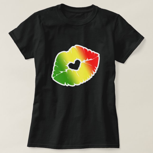 Camiseta Rastafari (Diseño del anverso)