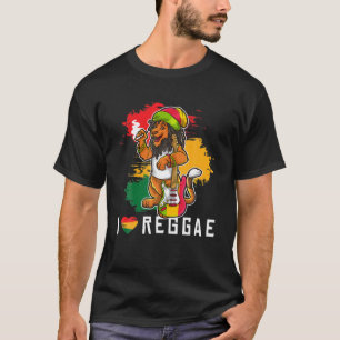 Camiseta Rastafari de reggae bloquea reggaeton Jamaica