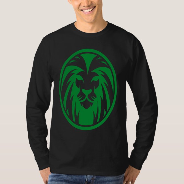 Camiseta Rastafari Lion Head Jamaica Souvenir Rasta Roots R (Anverso)