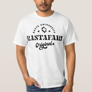 Camiseta Rastafari Reggae original de la Universidad Rasta