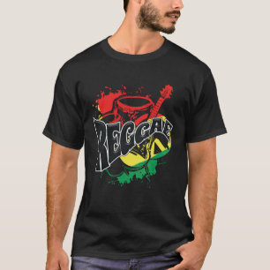 Camiseta Rastafari Reggae Roots Music