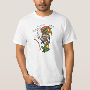 Camiseta Rastafari total gechillter con porro