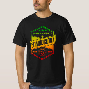 Camiseta Rastal University Bomboclat Rasta Colors Reggae