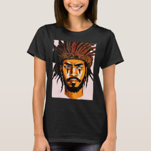 Camiseta Rastaman Reggae Dub Jah Rasta design_12