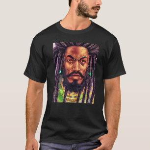 Camiseta Rastaman Reggae Dub Jah Rasta diseño Premium_28