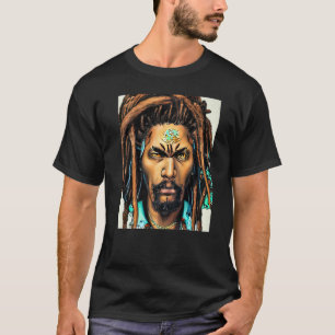 Camiseta Rastaman Reggae Dub Jah Rasta diseño Premium_34
