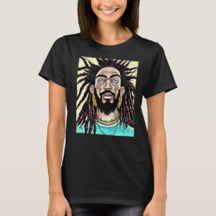 Camiseta Rastaman Reggae Dub Jah Rasta diseño Premium_7