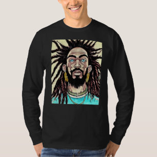 Camiseta Rastaman Reggae Dub Jah Rasta diseño Premium_7