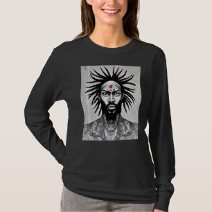 Camiseta Rastaman Reggae Dub Jah Rasta diseño Premium_8