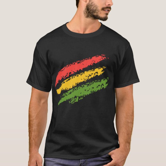 Camiseta Rastas diagonales rusas (Anverso)