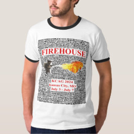 Camiseta Rastreador y amigos masculinos en KCAG 2024