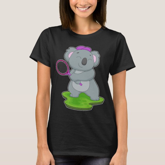 Camiseta Rastreo de tenis de Koala (Anverso)