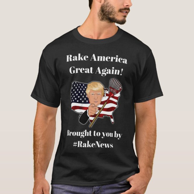 Camiseta Rastrillo América grande una vez más humor del (Anverso)