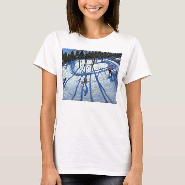 Camiseta Rastro de enrrollamiento Morzine (Anverso)