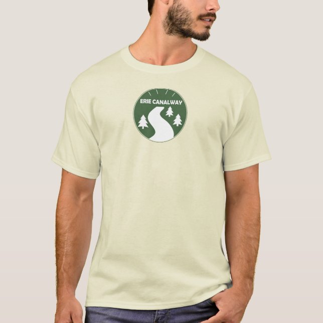 Camiseta Rastro de Erie Canalway (Anverso)