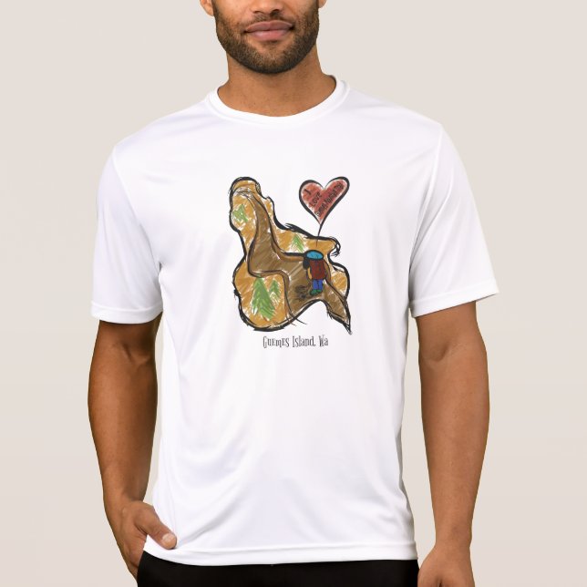 Camiseta Rastro de montaña de Guemes (Anverso)