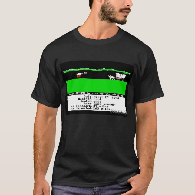 Camiseta Rastro de Oregon (Anverso)