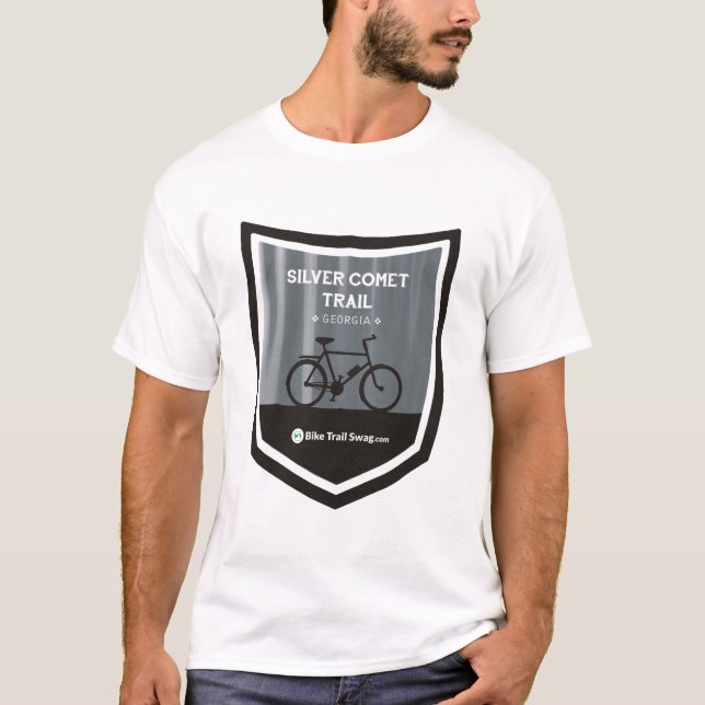 Camiseta Rastro de plata del cometa (Anverso)