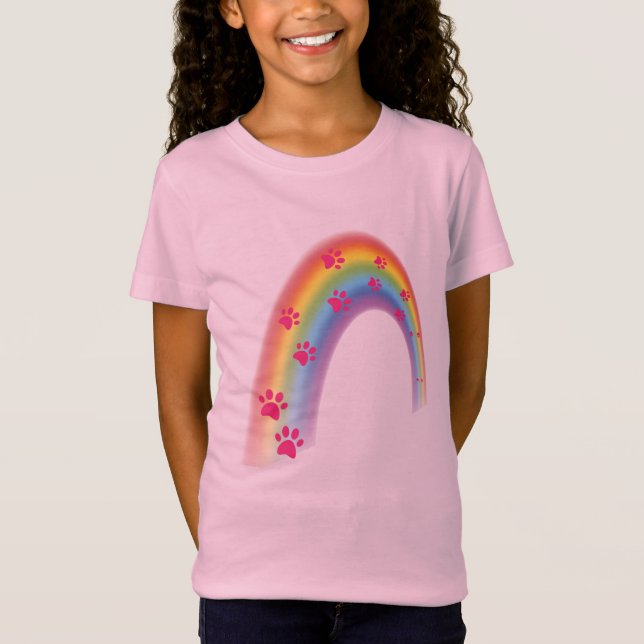 Camiseta Rastro del arco iris (Anverso)