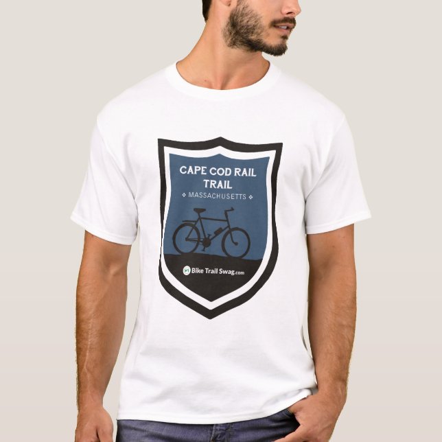 Camiseta Rastro del carril de Cape Cod (Anverso)
