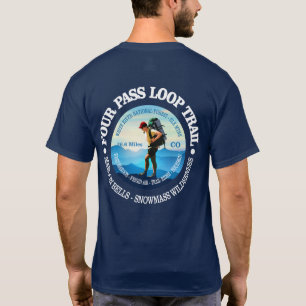 Camiseta Rastro del lazo de cuatro pasos (caminante C)