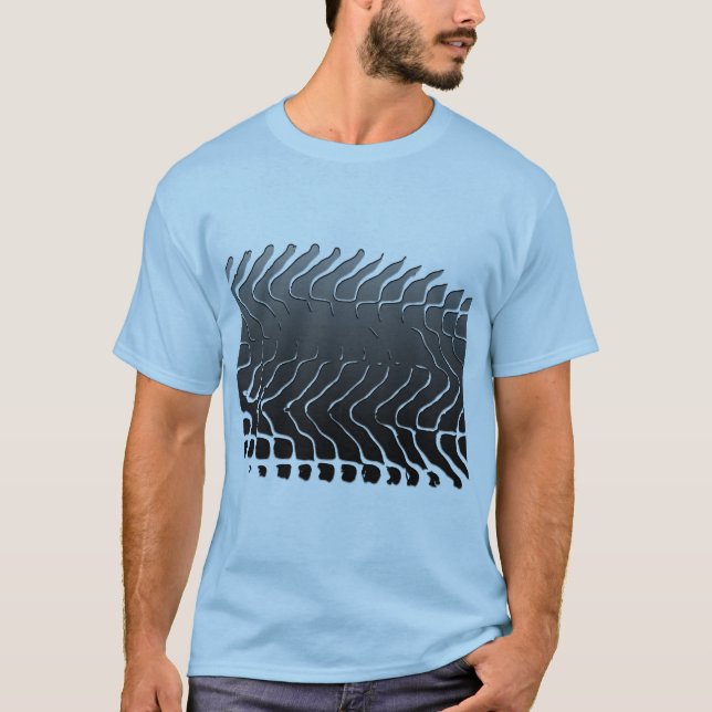 Camiseta Rastro del neumático (Anverso)