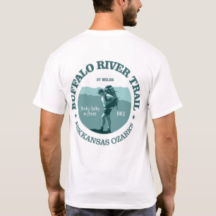 Camiseta Rastro del río del búfalo (t)