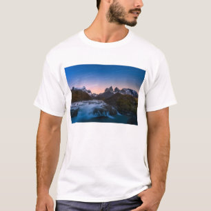 Camiseta Rastros de la estrella sobre Torres Del Paine