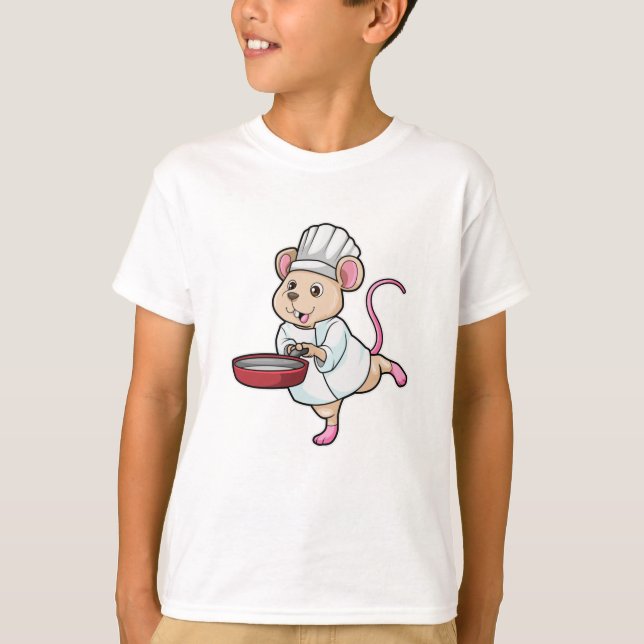 Camiseta Rat as Cook con gorra de Pan y Cocina (Anverso)