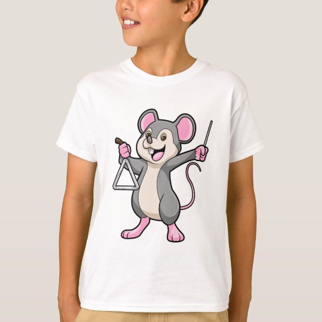 Camiseta Rat at Music con Triangel (Anverso)