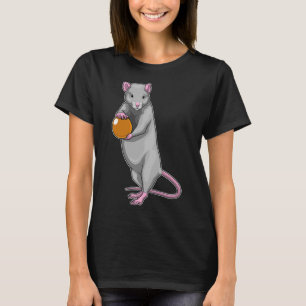 Camiseta Rat Bowling Bola de Boliche Deportes