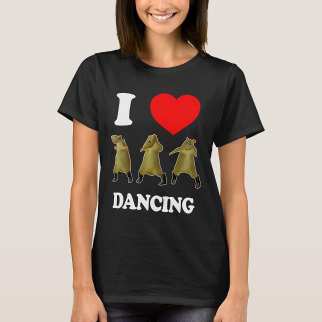Camiseta Rat Dance Meme 2025 Funny Trendy #ratdance 2 (Anverso)