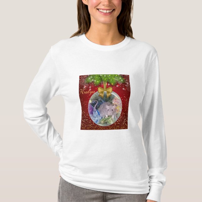 Camiseta RAT de navidades (Anverso)