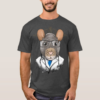 Camiseta Rat Doctor Vet Veterinarian Animal Lover 1