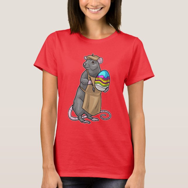 Camiseta Rat Easter Painter (Anverso)