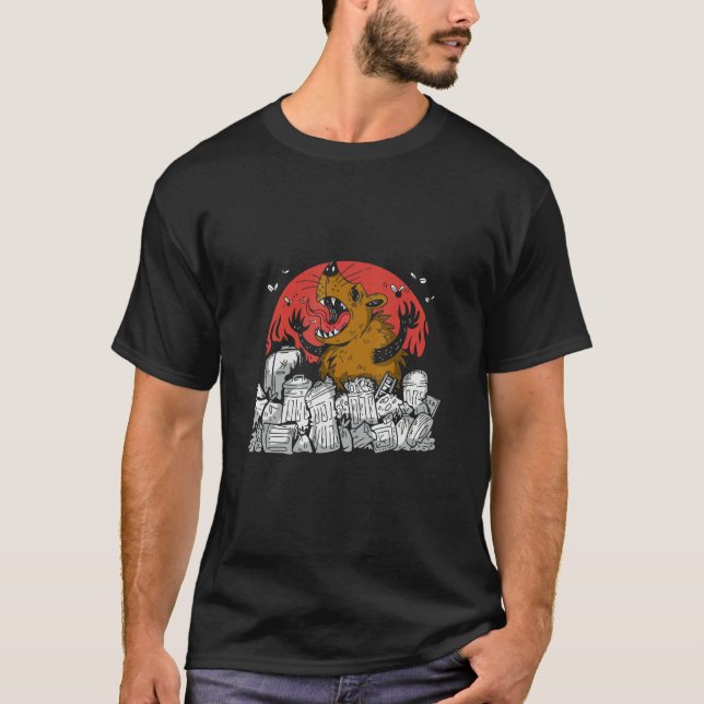 Camiseta rat garbage flys smell (Anverso)