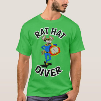 Camiseta Rat Gorra Diver