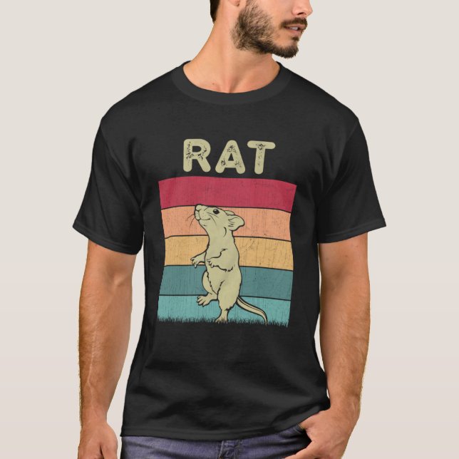 Camiseta Rat Lover Boys Chicas Rat Style Pu (Anverso)