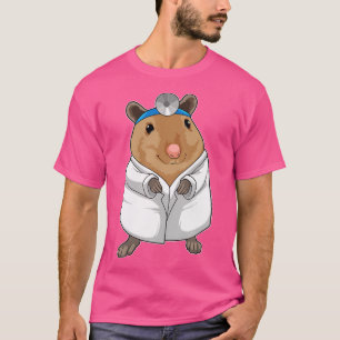 Camiseta Rat Médica Médica Coat